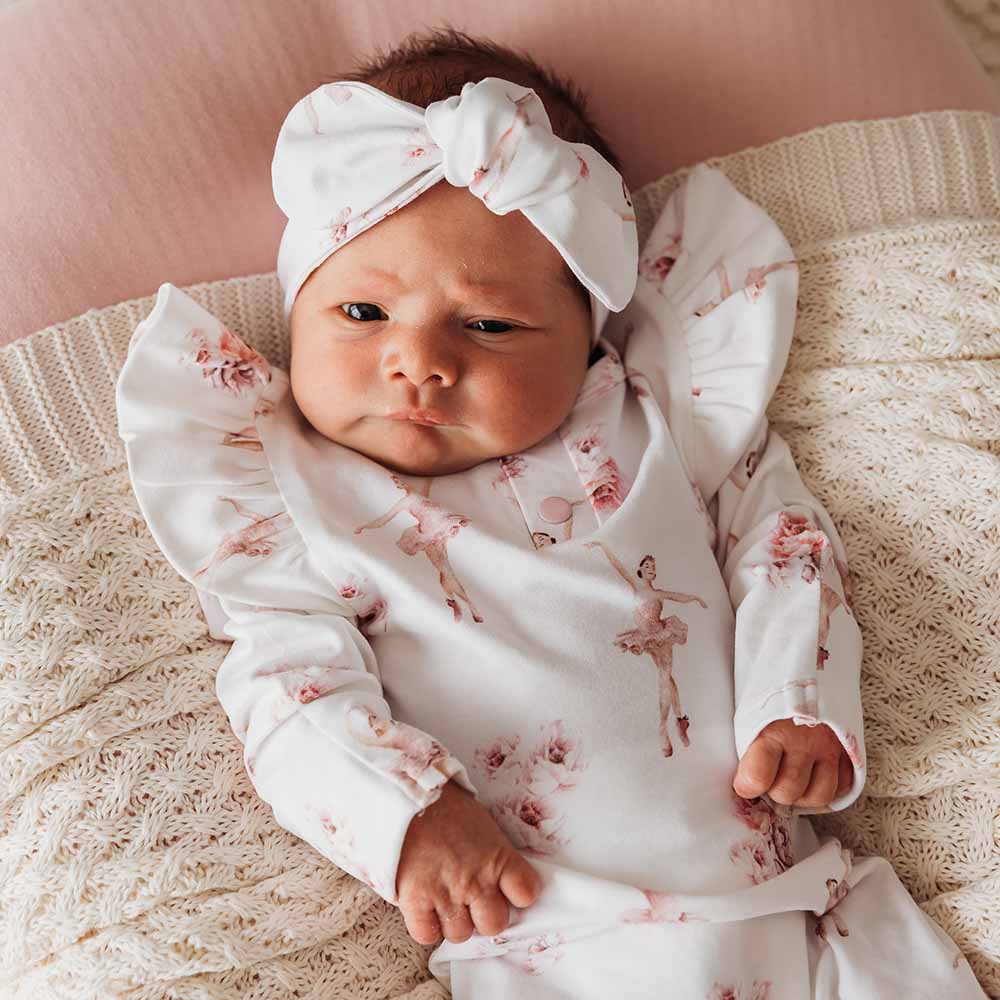 Snuggle Hunny Ballerina Organic Topknot
