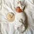 Little and Fern Swaddle and Oversized Topknot Set