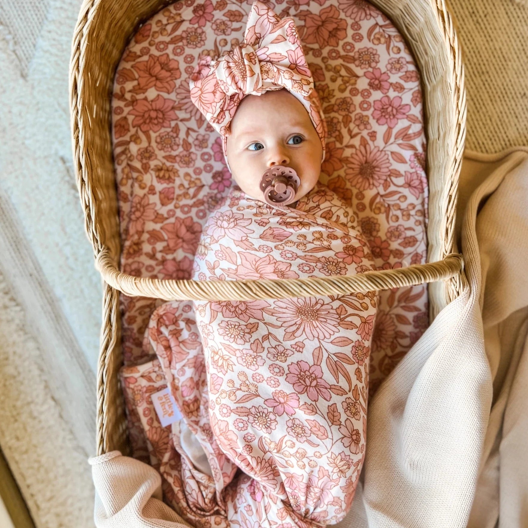 Blossom | Bassinet Sheet