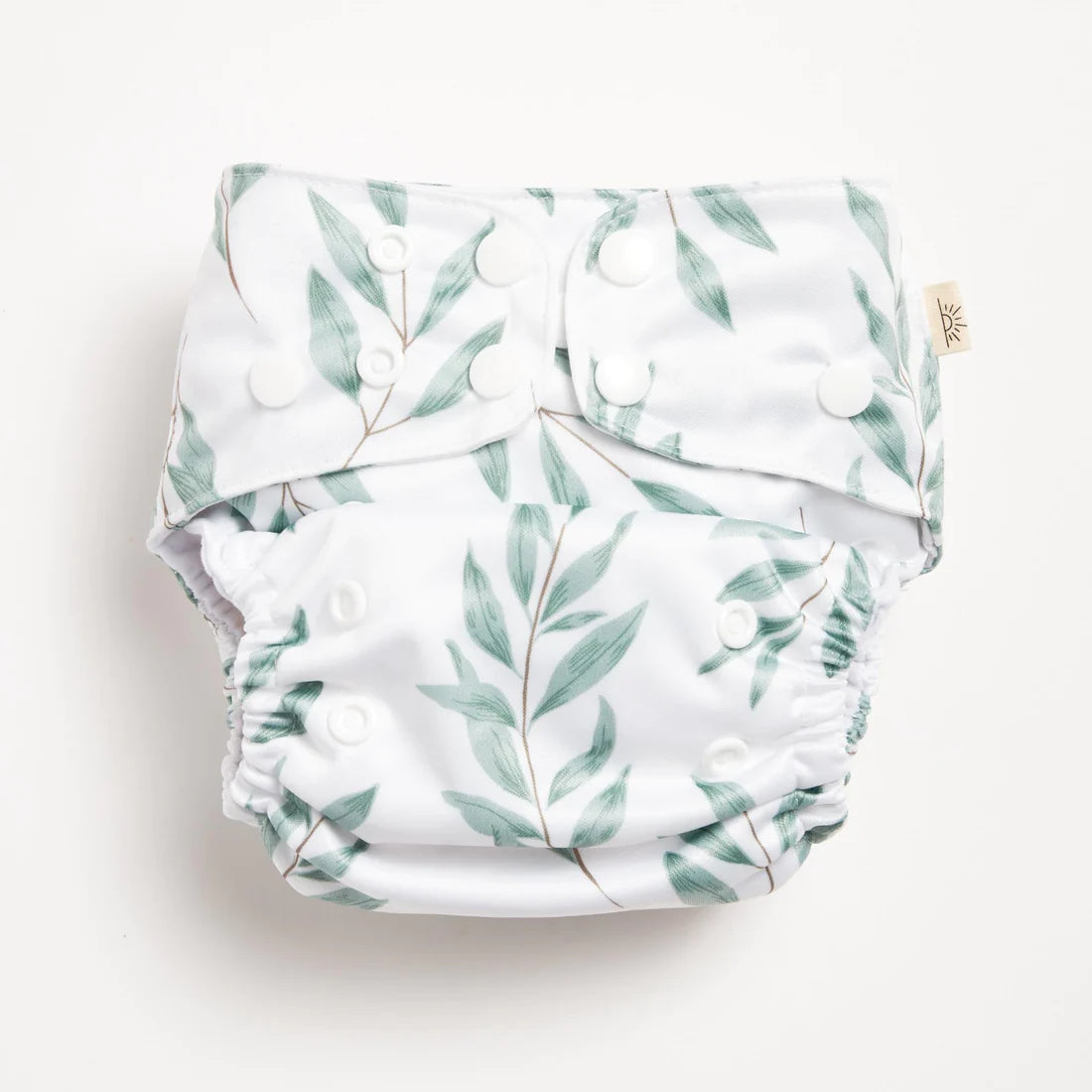 Econaps Modern Cloth Nappy | Olive Leaf