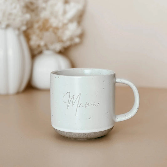 Blossom and Pear 'Mama' Crafted Ceramic Mug