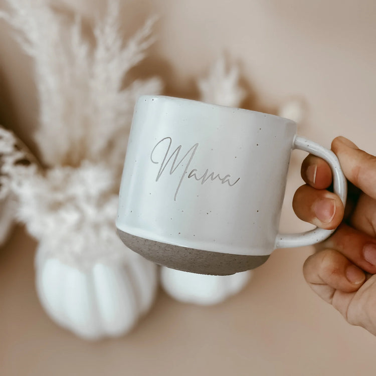 Blossom and Pear 'Mama' Crafted Ceramic Mug