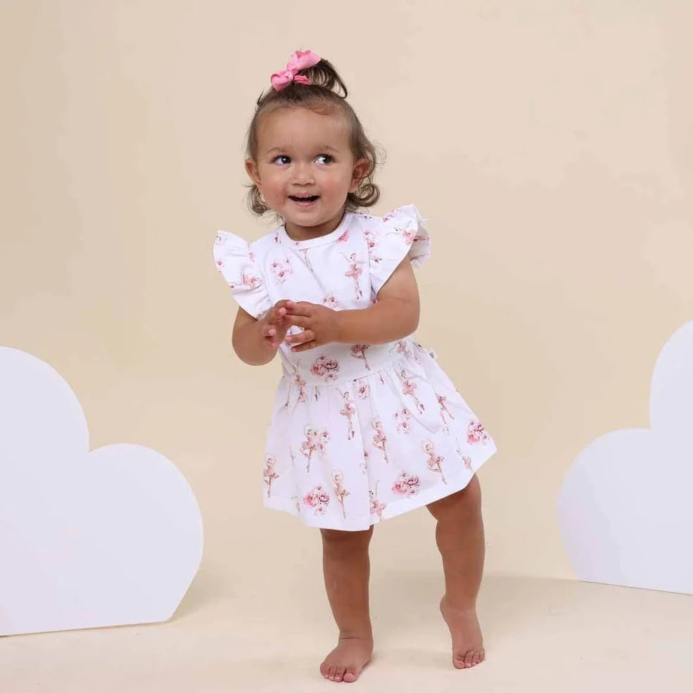 Snuggle Hunny Ballerina Organic Dress