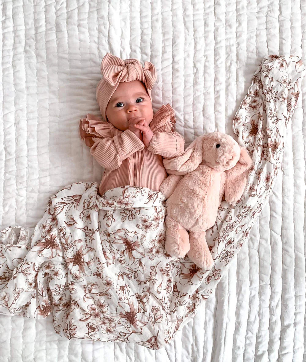 Petal Pink Ruffle Onesie