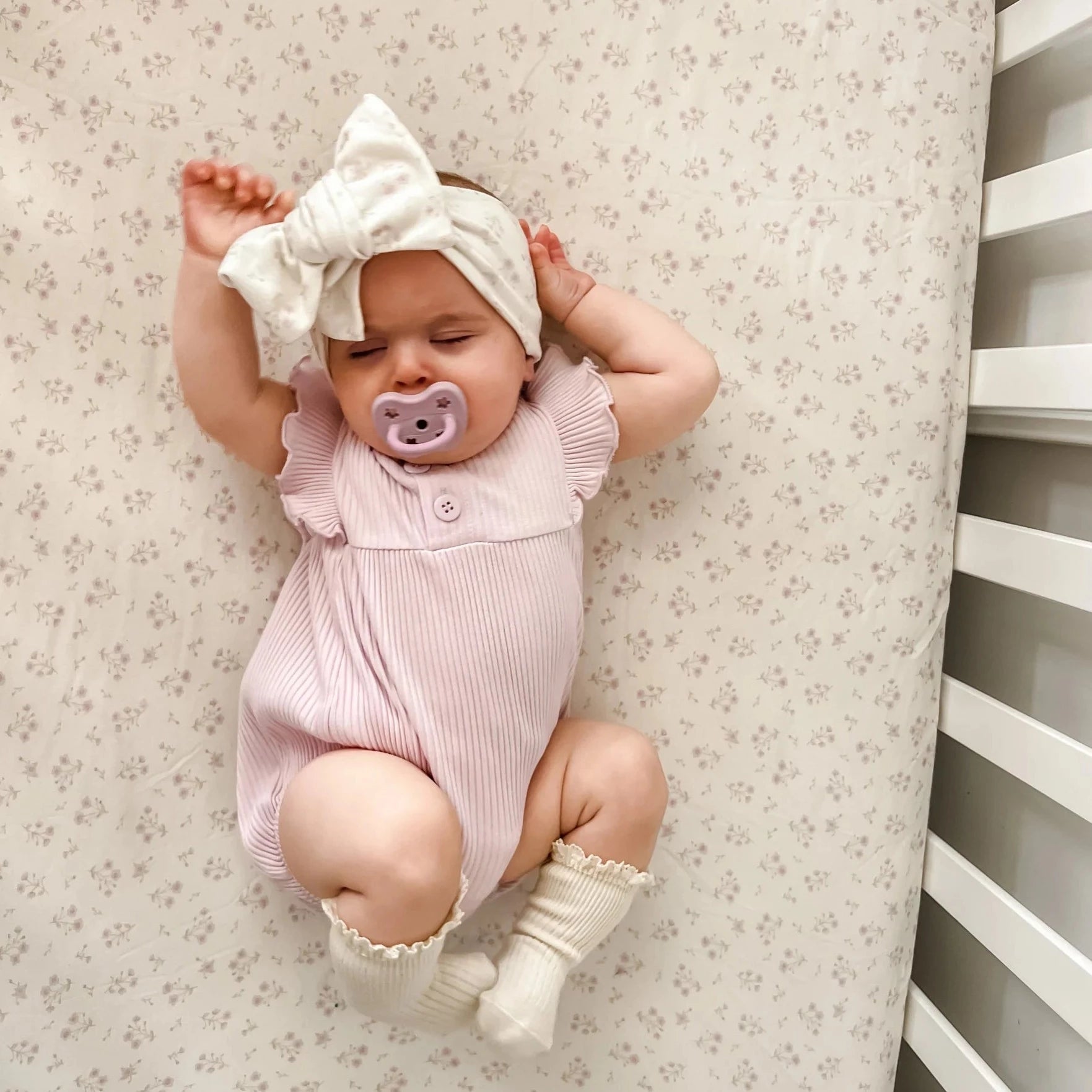 Paisley Lilac | Cot Sheet