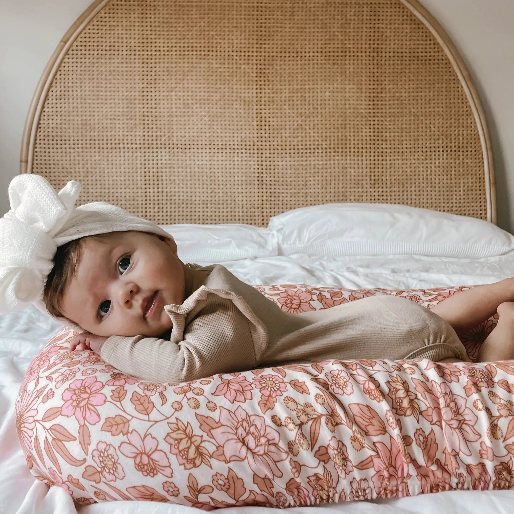 Introducing our brand new range of Bedding to Little and Fern. Our Bassinet and Cot sheets boast beautiful floral prints on a soft and snuggly cotton jersey fabric, making them the perfect addition to any nursery.