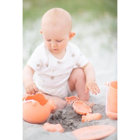 Scrunch Sand Play Set - Coral