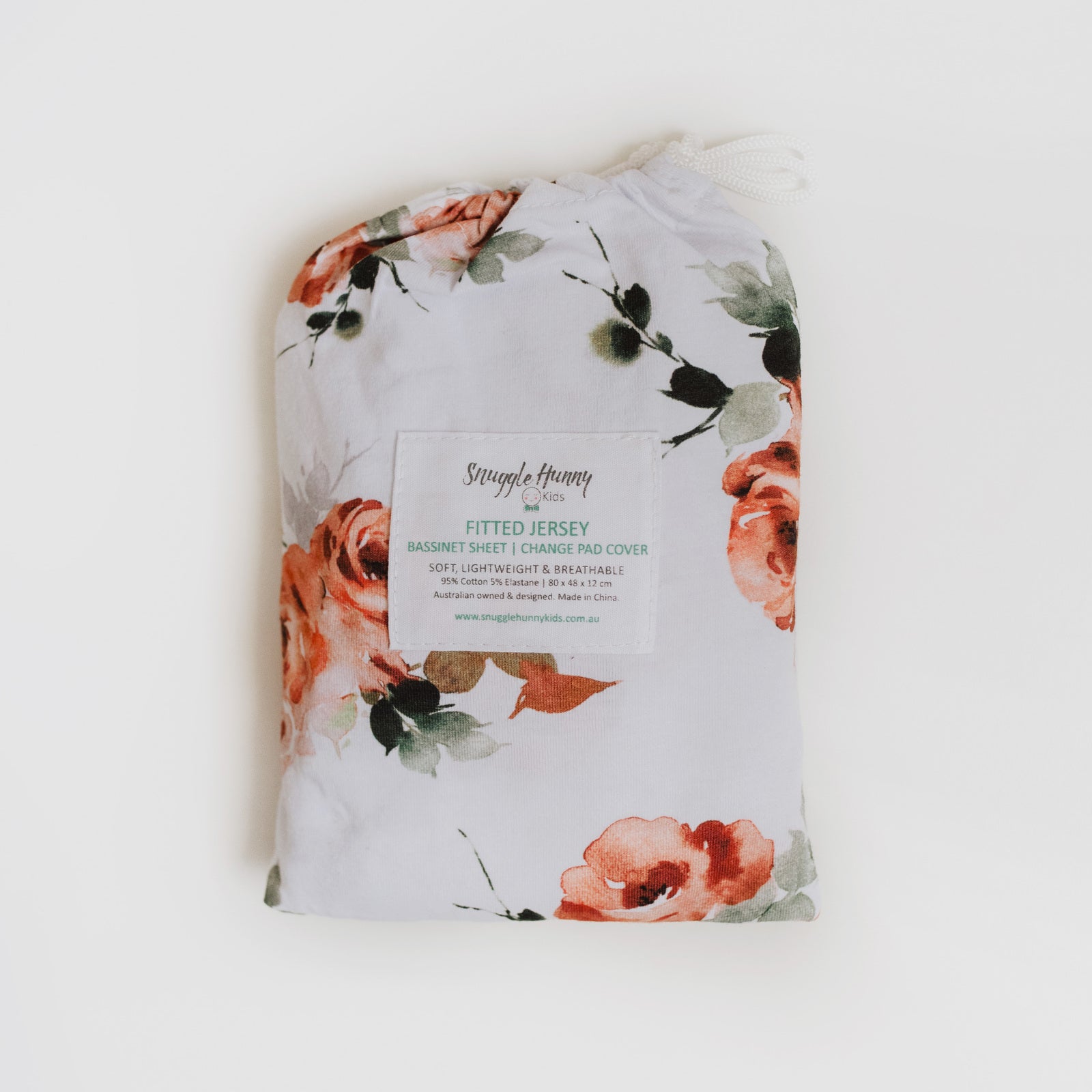Rosebud | Bassinet Sheet / Change Pad Cover