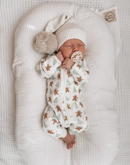 Mint Gingerbread Romper