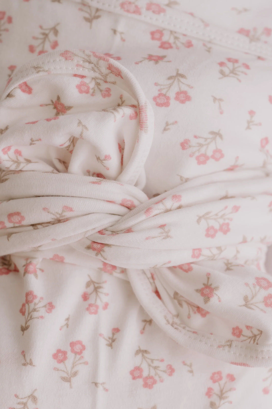 Swaddle &amp; Oversized Topknot Set | Paisley Peony