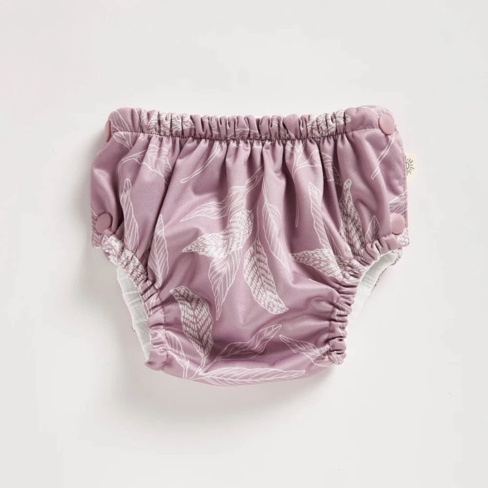 ECONAPS SWIM NAPPY | MAUVE NATIVES