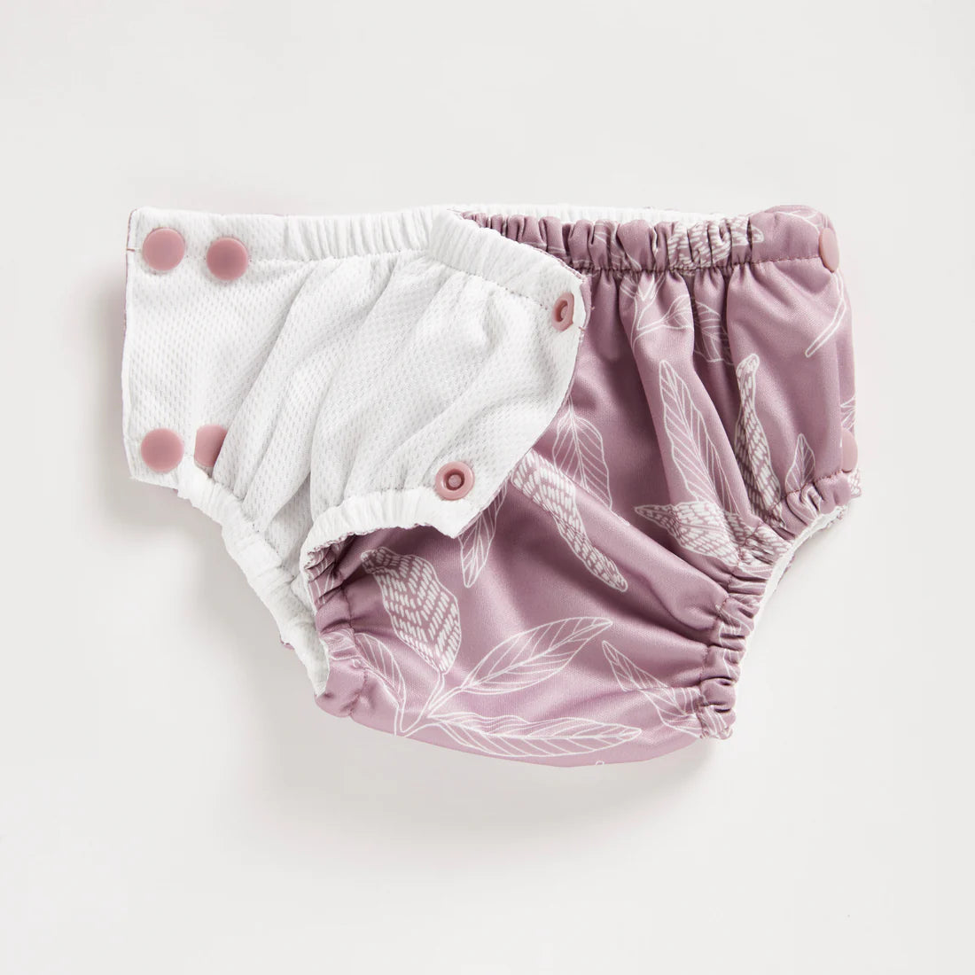 ECONAPS SWIM NAPPY | MAUVE NATIVES