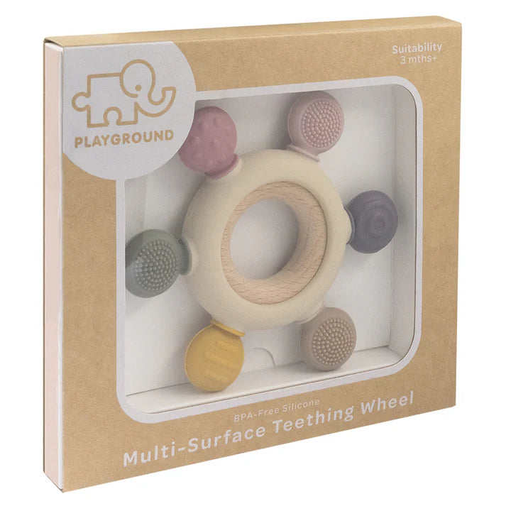 Multi-Surface Teething Wheels