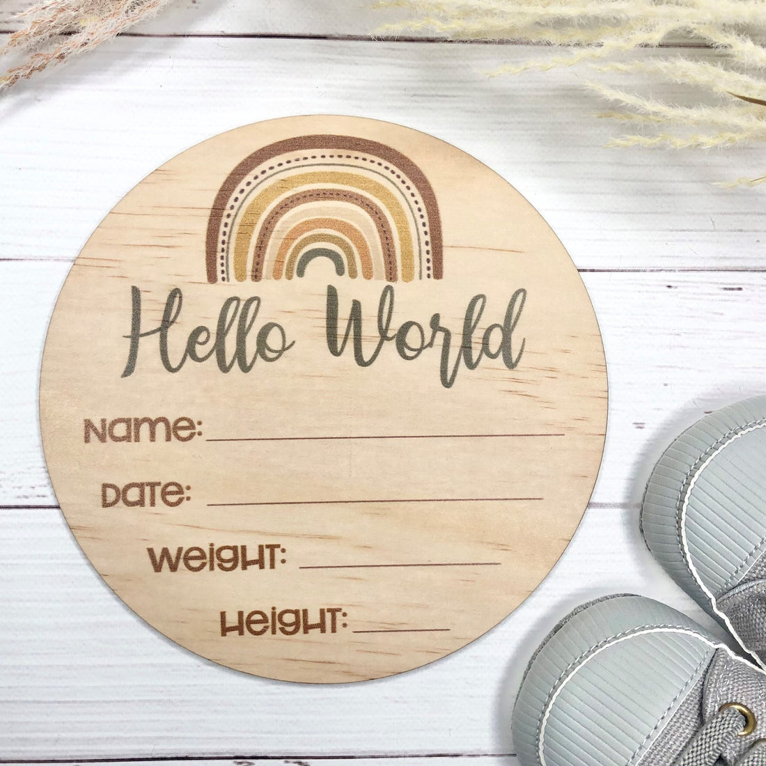 Birth Announcement Disc 