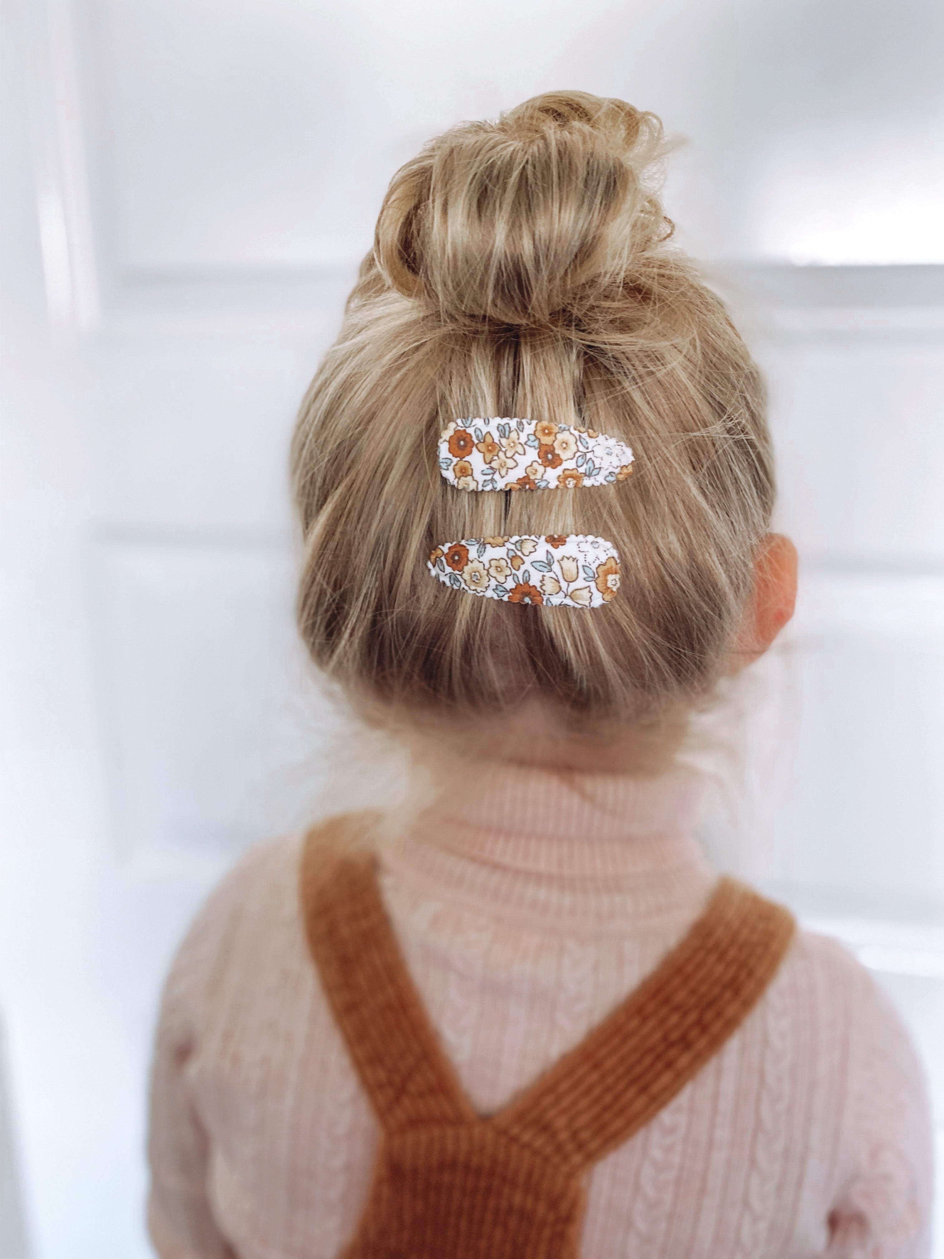 DAINTY DULCIE | HAZEL - Fabric Hair Clips Set