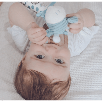 Our Elephant Stick Rattles are small and safe for tiny little hands. The bright colours, cute appearance and pleasing sound captures your babies&