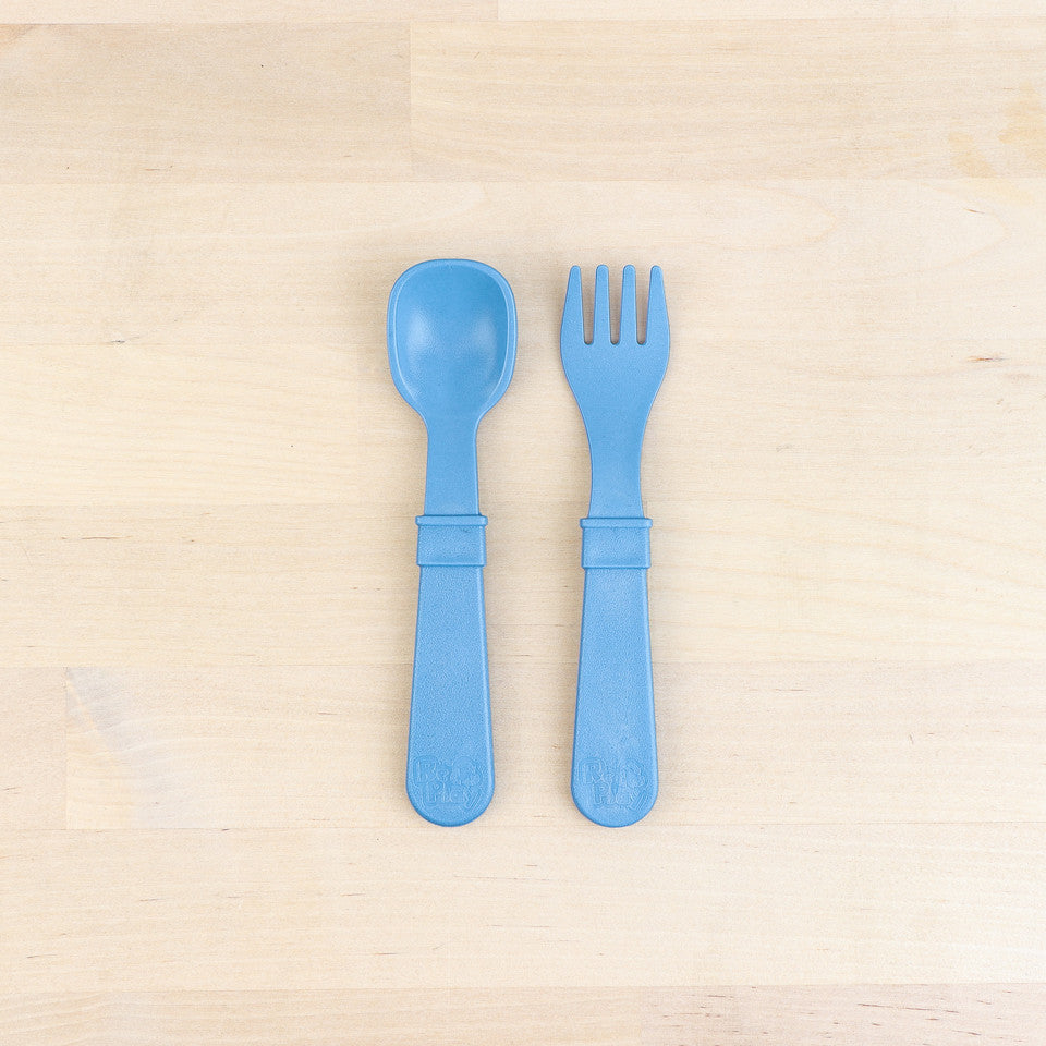 Re-Play | Fork &amp; Spoon Set - Various Colours